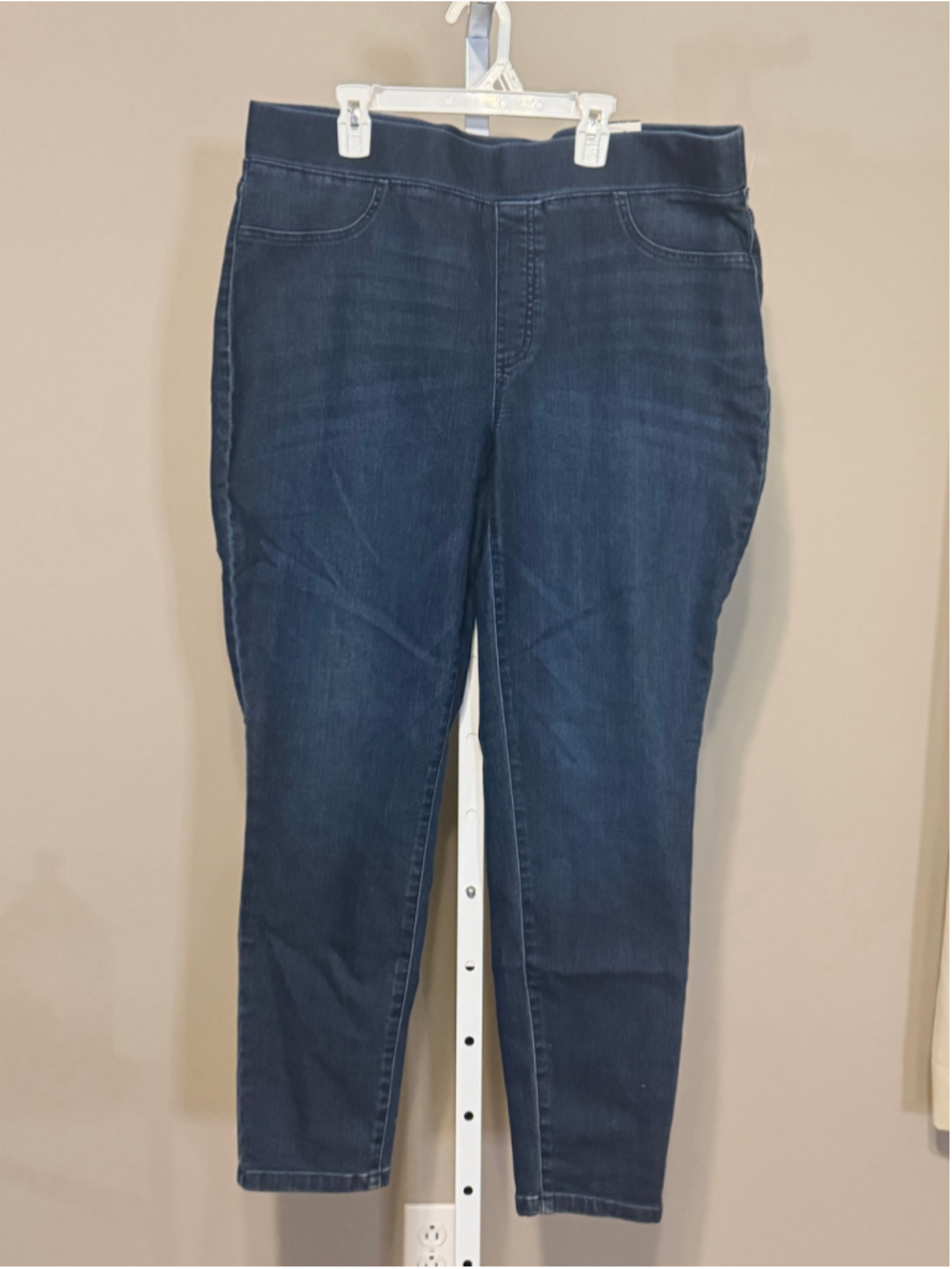 Women's Talbots Sculpt Jeggings Size 16W Dark Blue